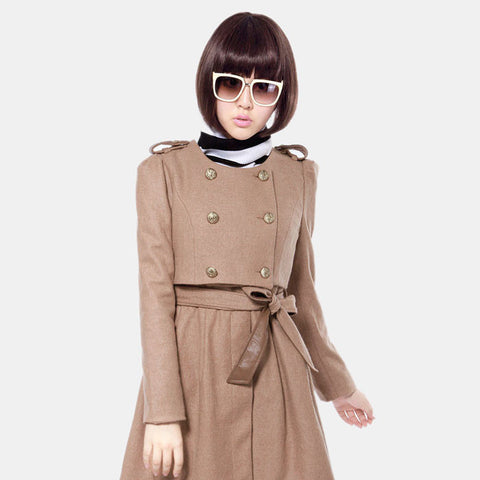 Ladies Brown Leopard Print