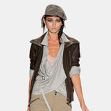 Women's Crepe Printed Black